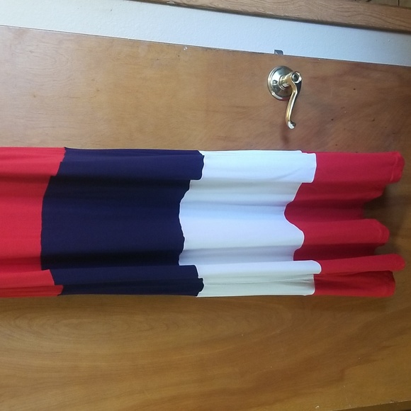 Charming Charlie Red,White & Blue Maxi Dress - Picture 5 of 6